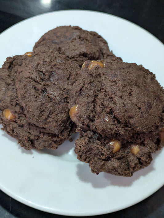 Chocolate Caramel Cookies